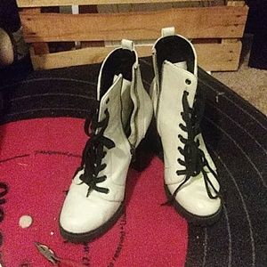 High heel ankle boots